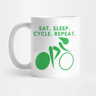 Eat. Sleep. Cycle. Repeat. Mug